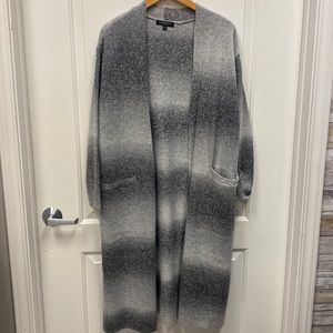Liverpool ombré long cardigan